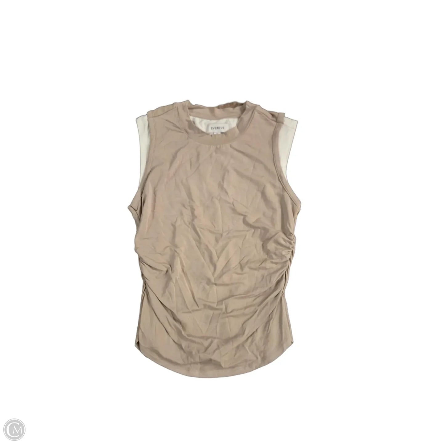 Tank Top By Evereve In Tan, Size: Xs