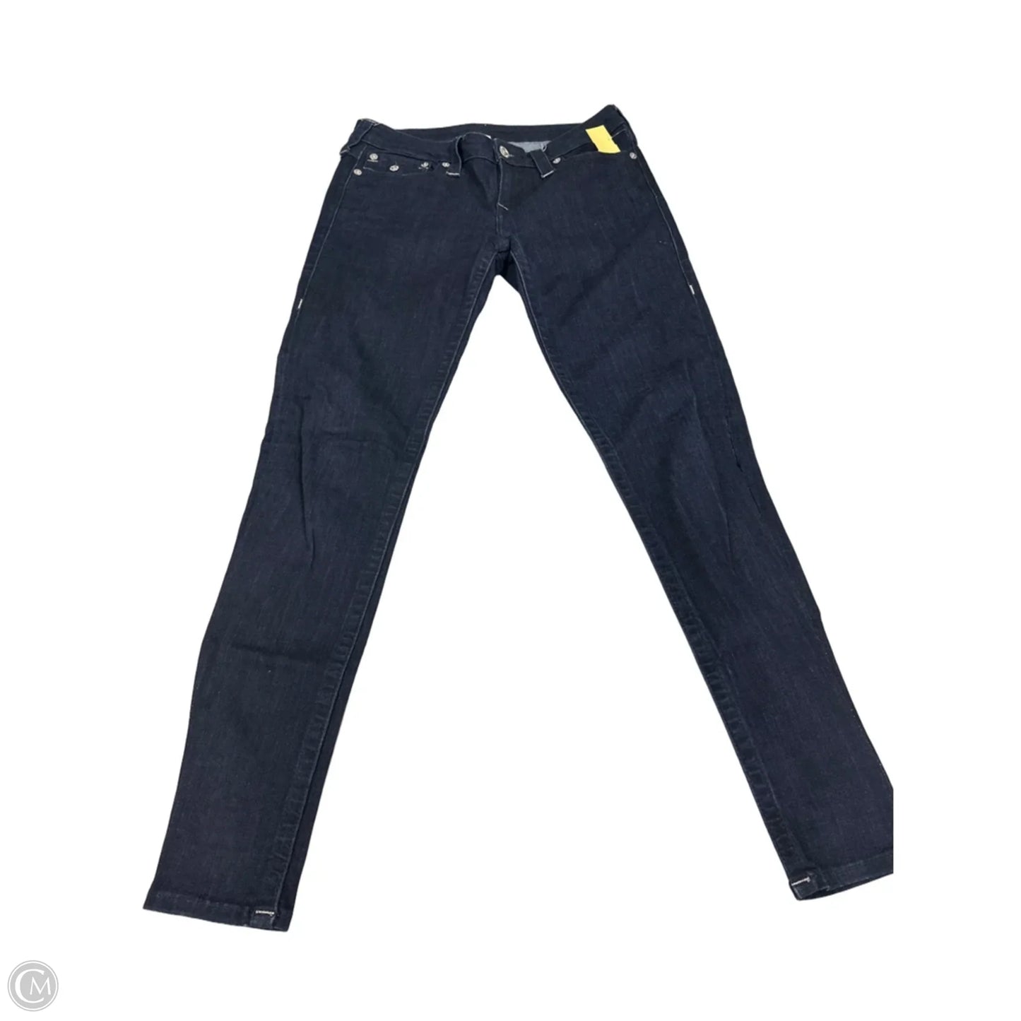Jeans Skinny By True Religion In Blue Denim, Size: 12