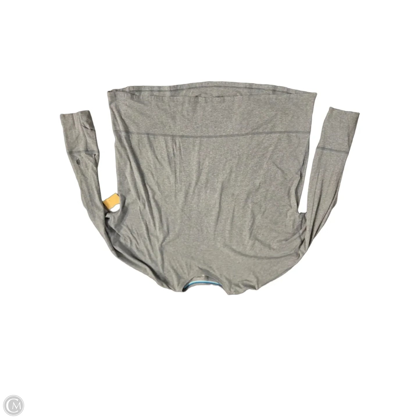 Top Long Sleeve By Coolibar In Grey, Size: Xxl