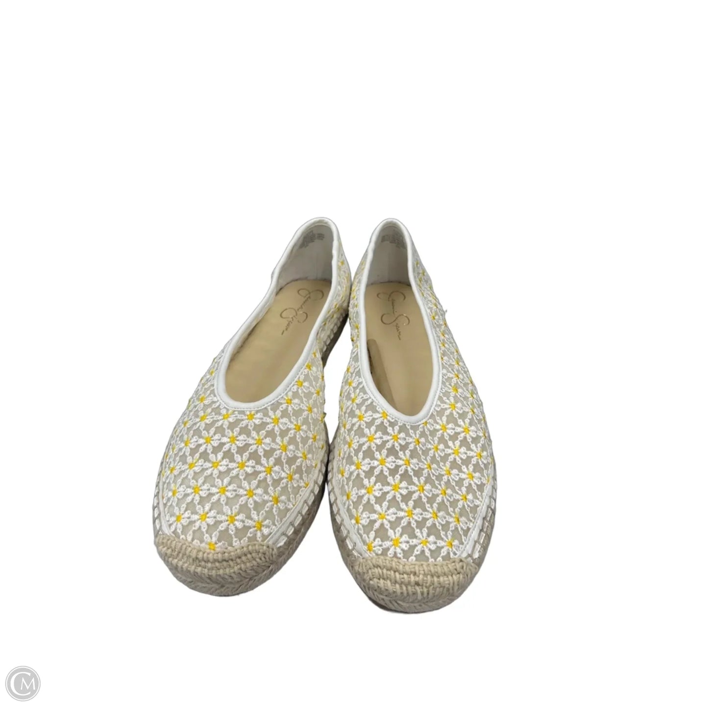 Shoes Flats By Jessica Simpson In White, Size: 10