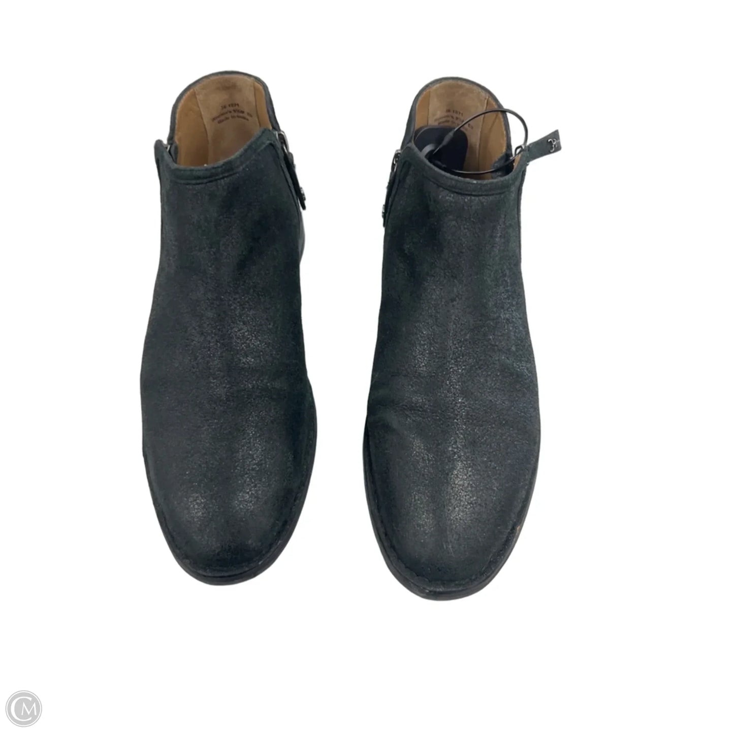 Boots Ankle Flats By Track In Black, Size: 9.5