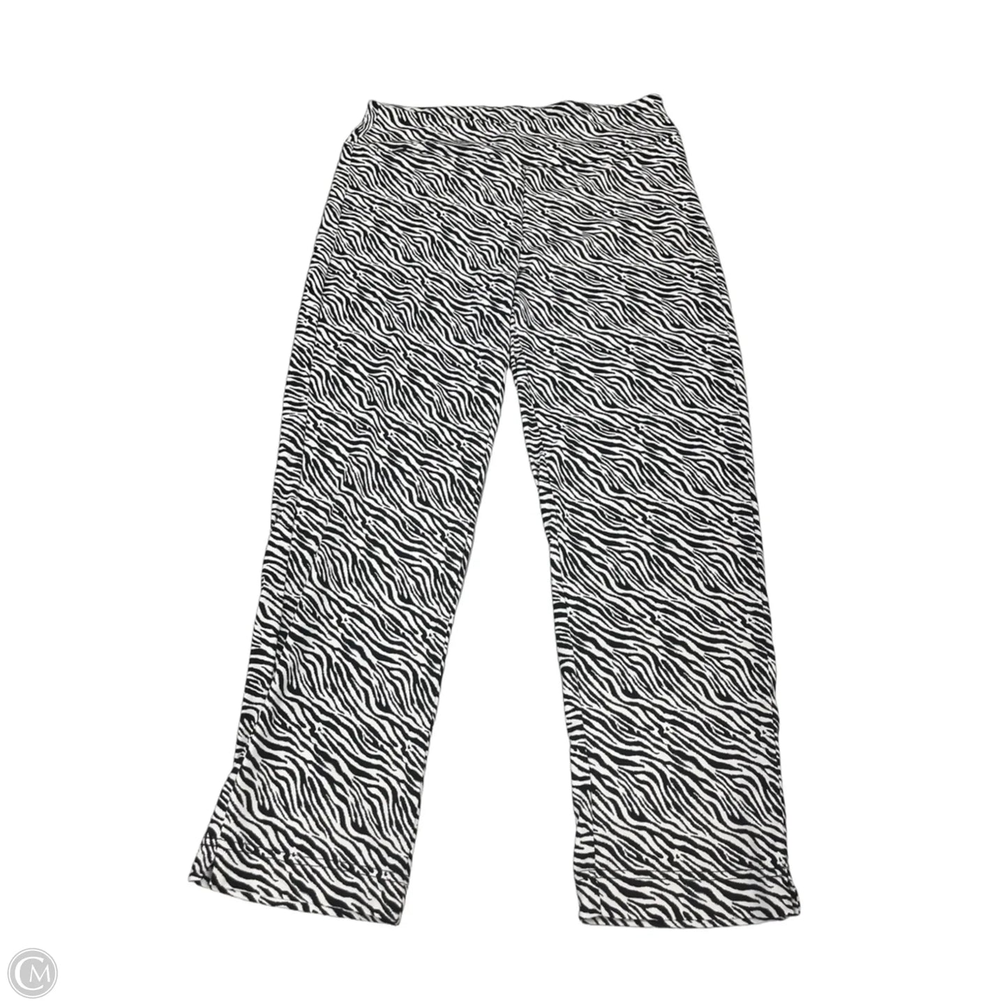 Pants Lounge By Lulu B In Black & White, Size: S