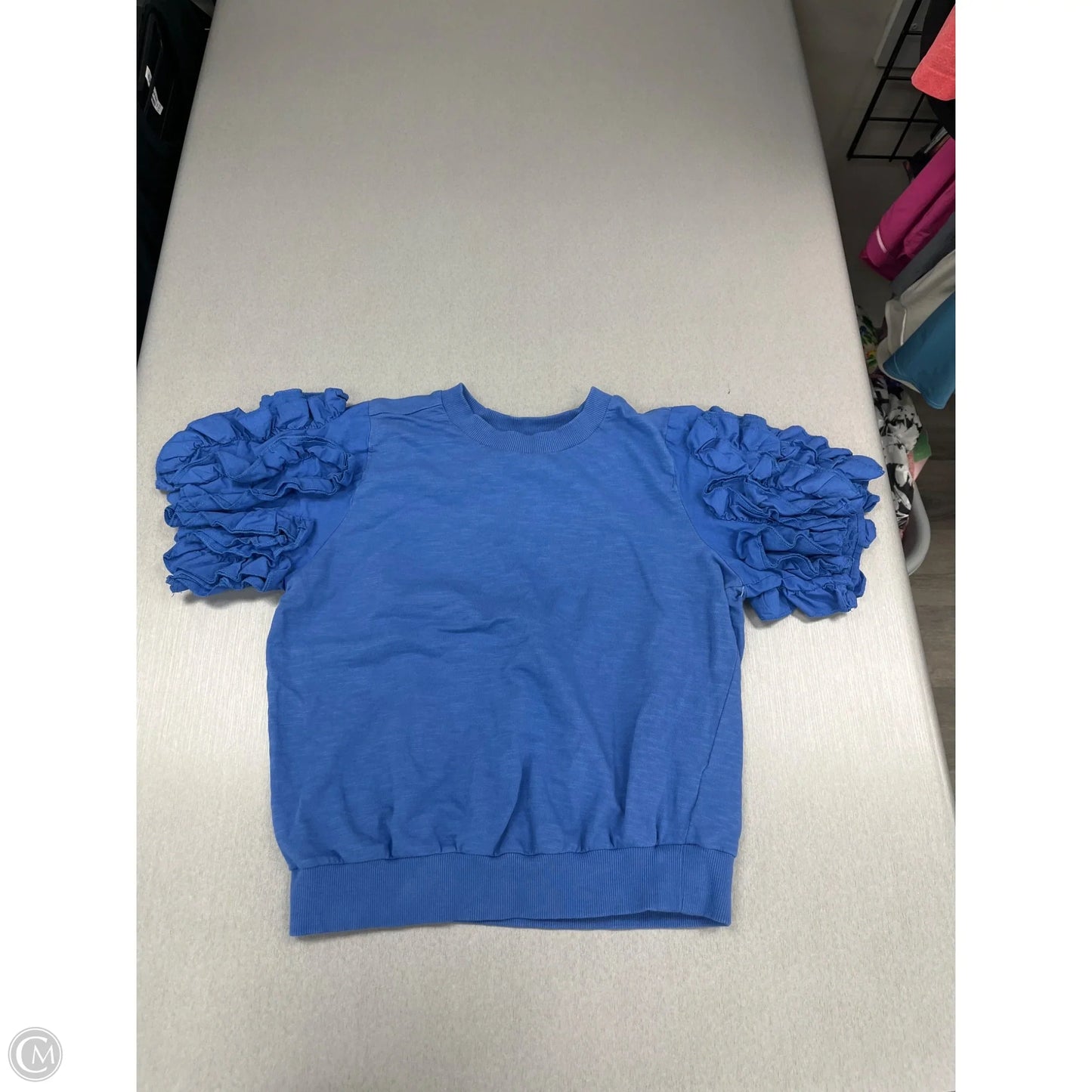 Top Short Sleeve By Maeve In Blue, Size: Xs