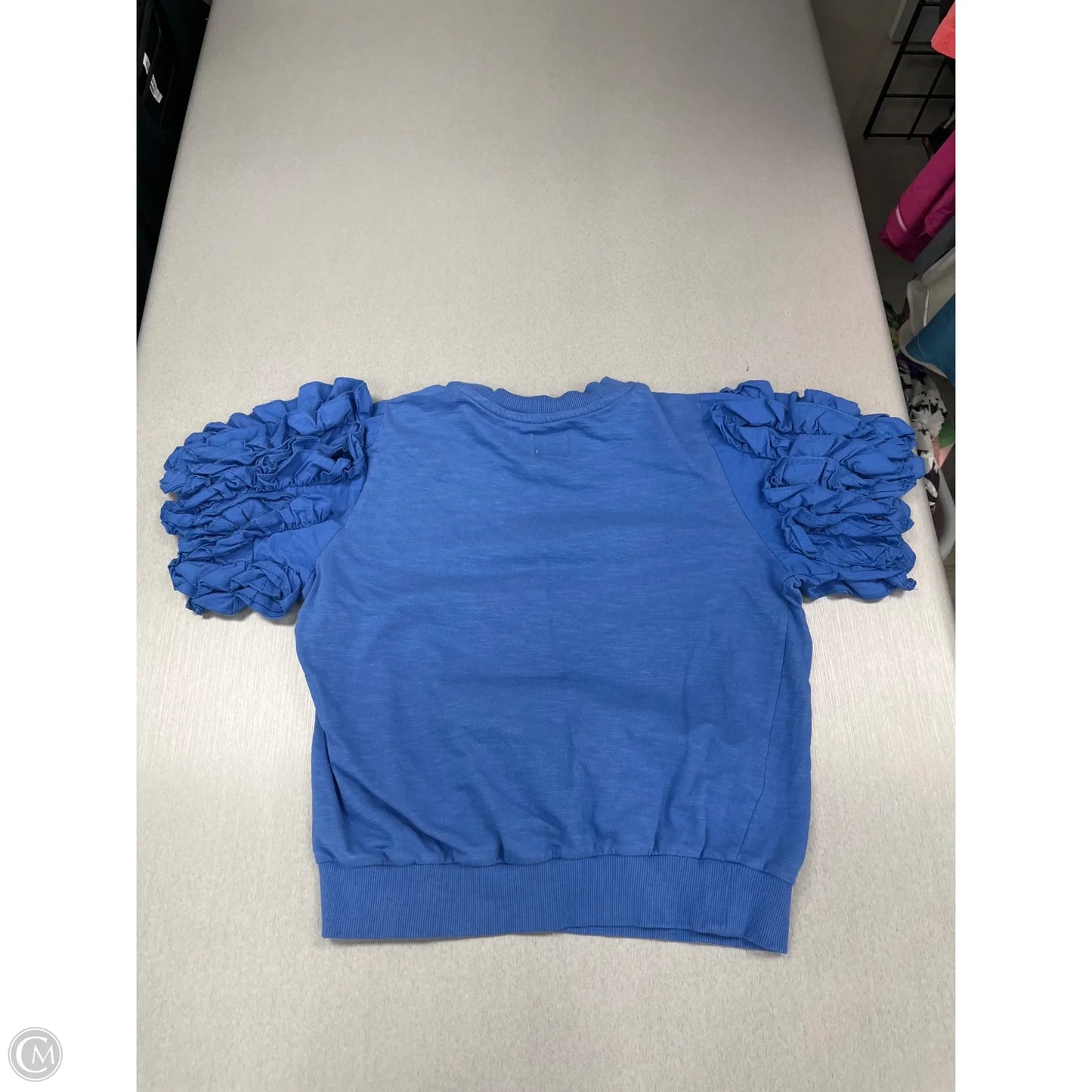Top Short Sleeve By Maeve In Blue, Size: Xs