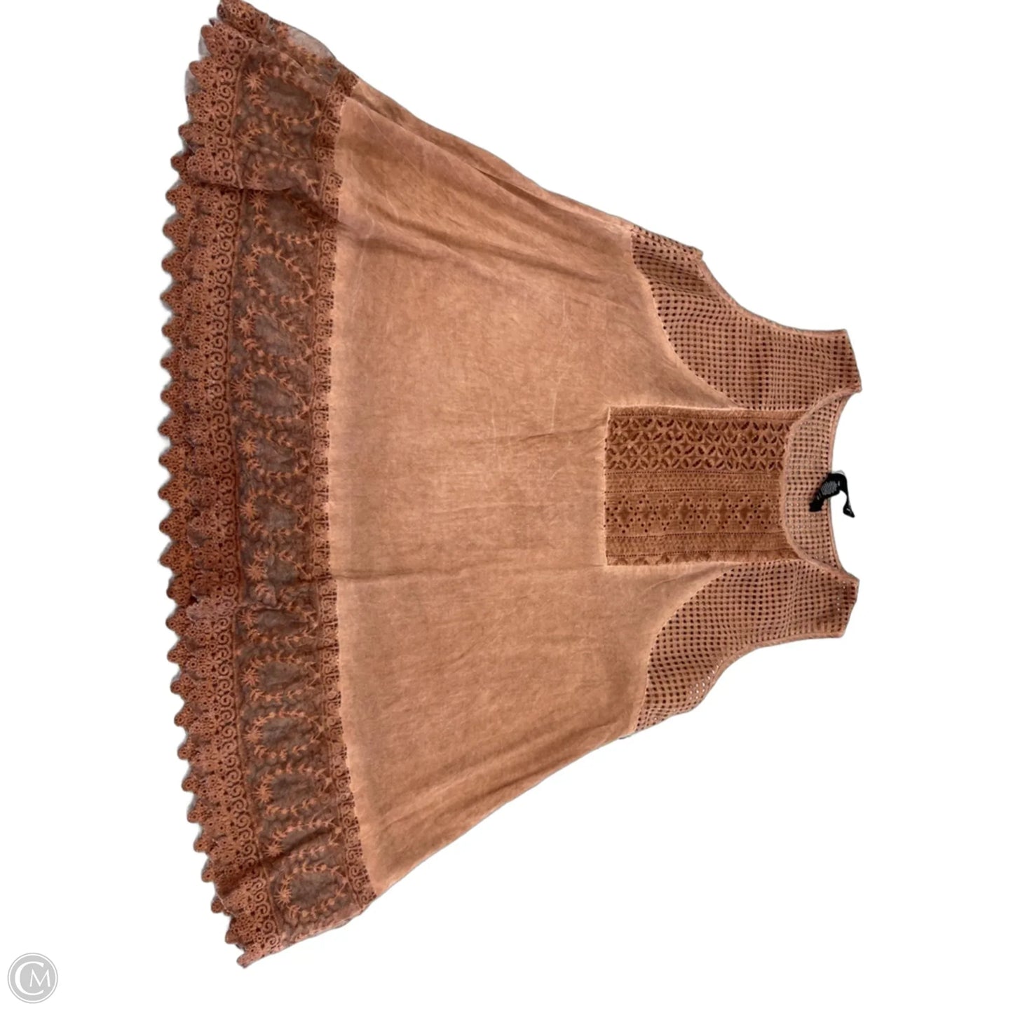 Tank Top By Agnes & Dora In Brown, Size: M