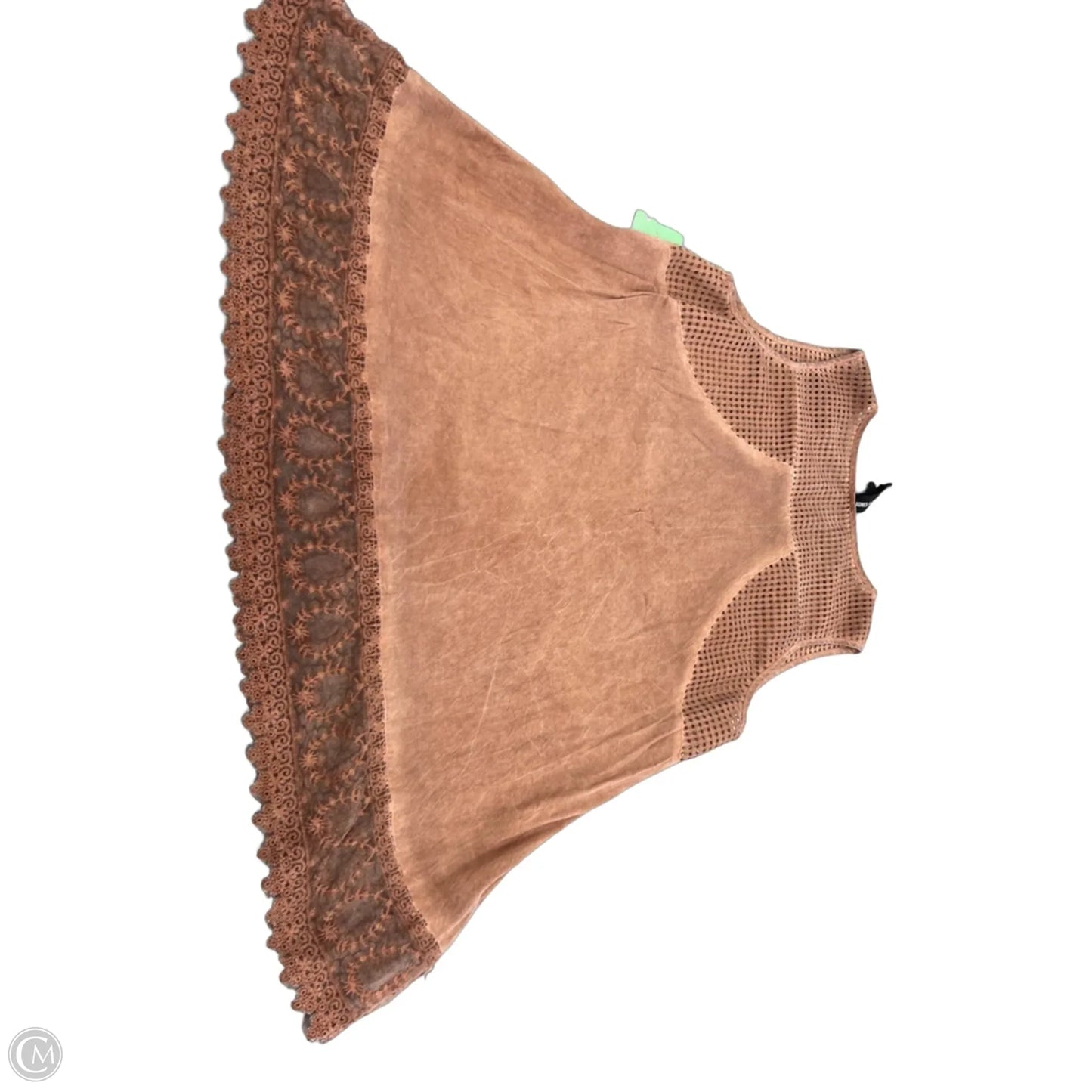 Tank Top By Agnes & Dora In Brown, Size: M