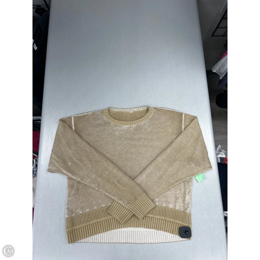 Sweater By Lululemon In Tan, Size: M
