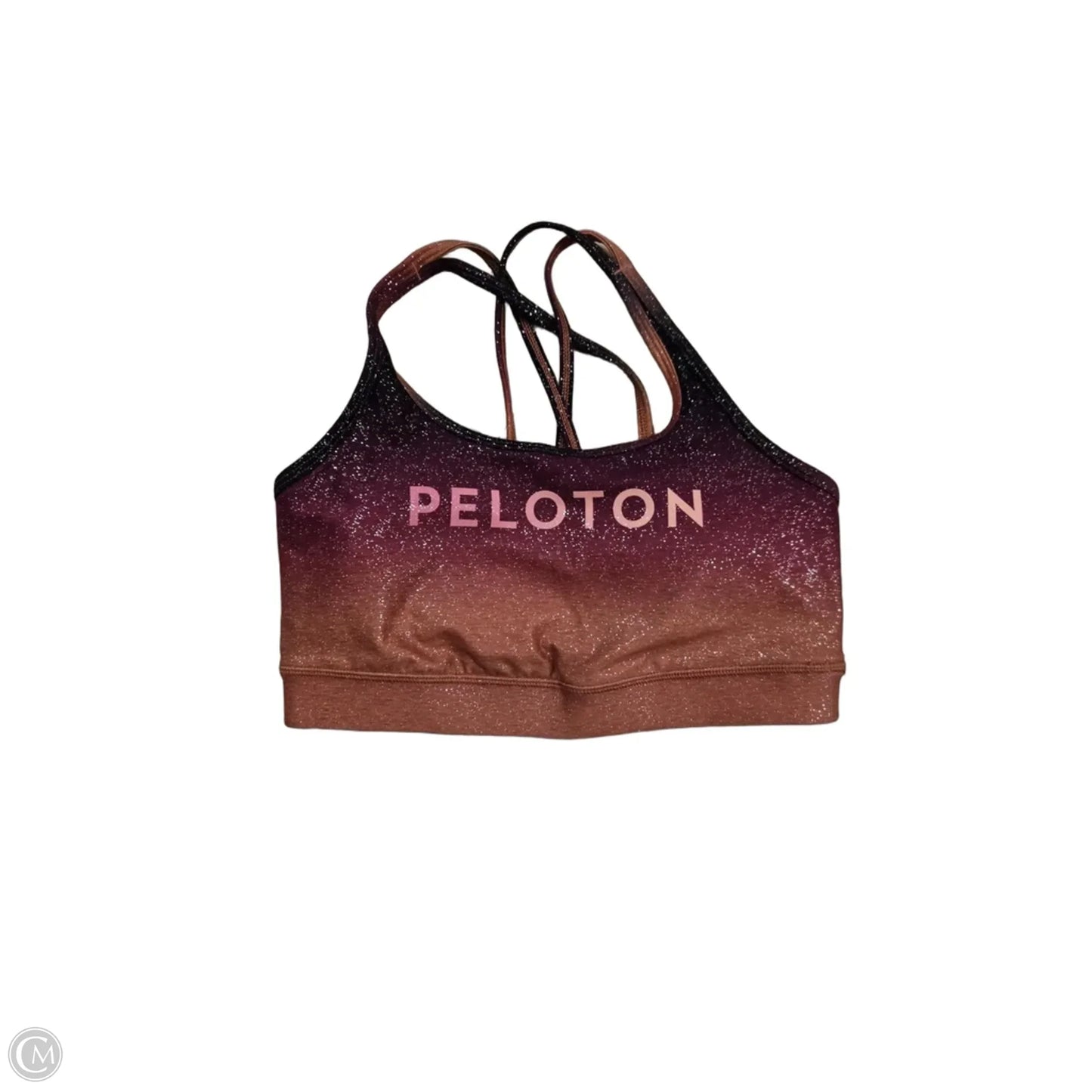 Athletic Bra By Peloton In Orange, Size: M