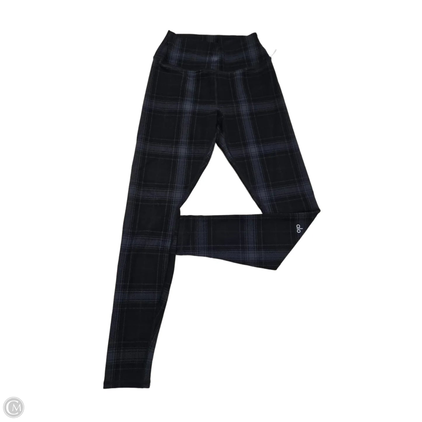 Pants Leggings By Alo In Plaid Pattern, Size: M