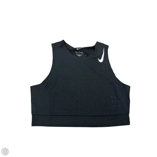 Tank Top By Nike In Black, Size: M
