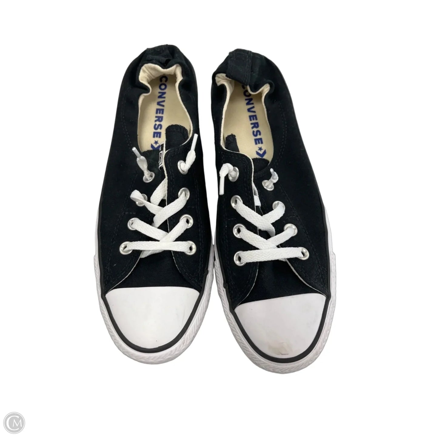 Shoes Flats By Converse In Black, Size: 10.5