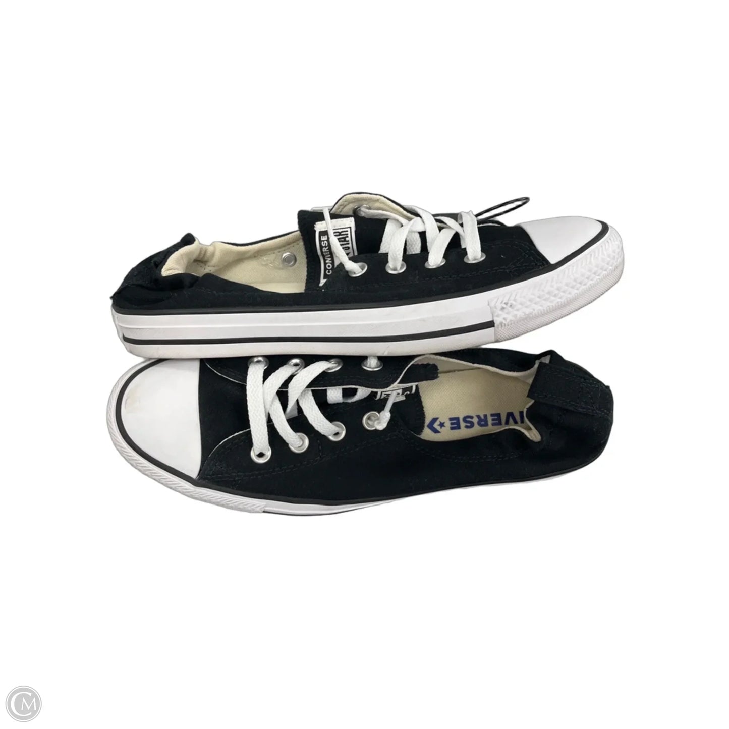 Shoes Flats By Converse In Black, Size: 10.5