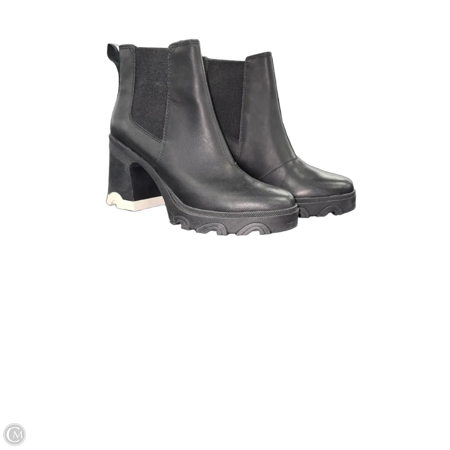 Boots Ankle Heels By Sorel In Black, Size: 11