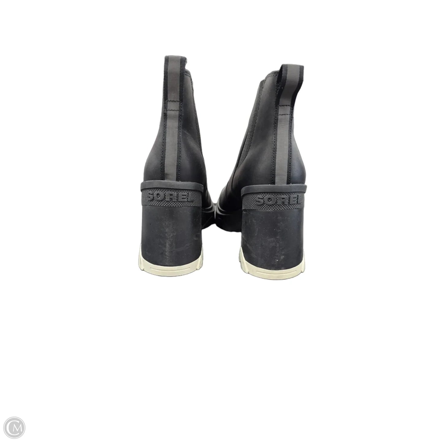 Boots Ankle Heels By Sorel In Black, Size: 11