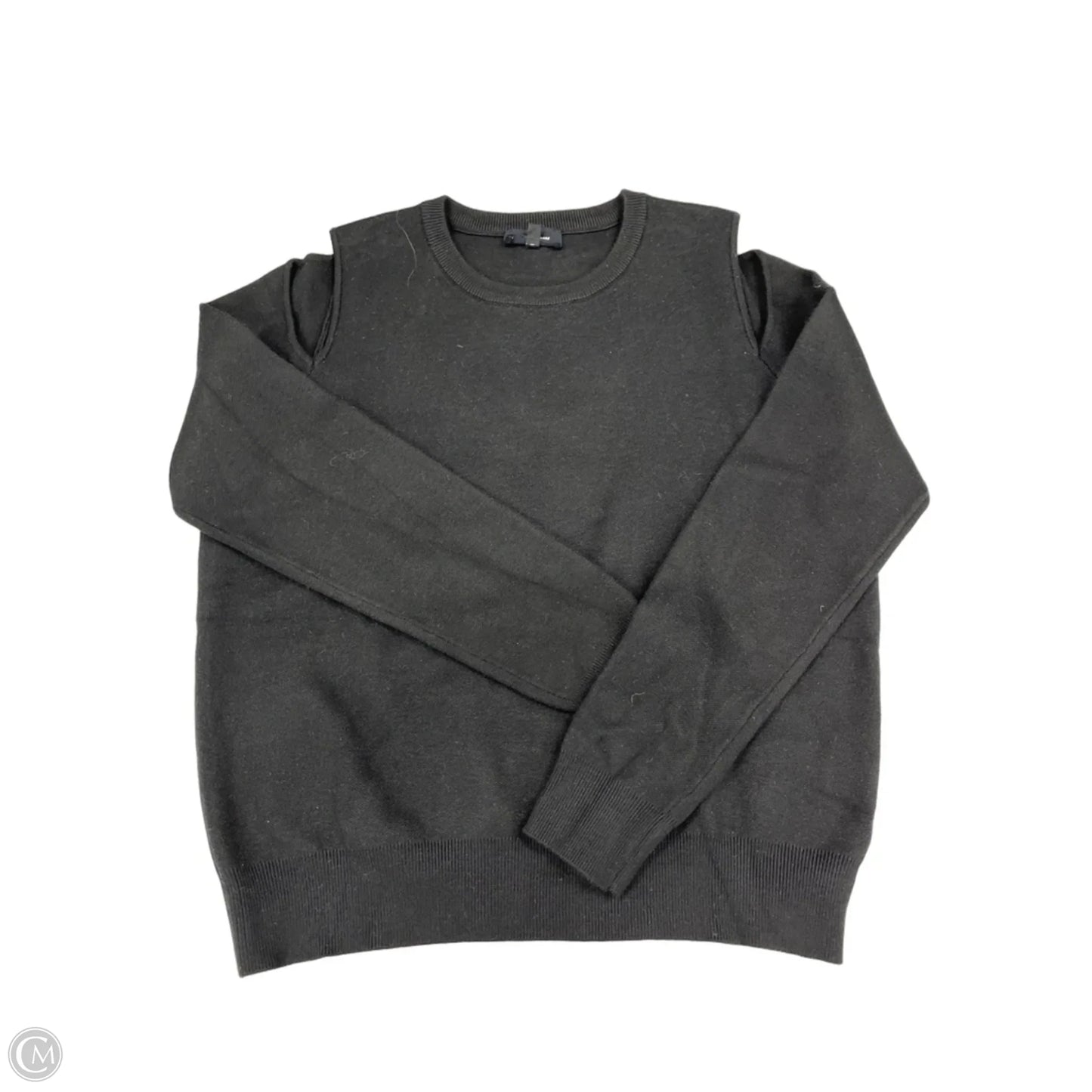 Top Long Sleeve By Monrow In Black, Size: M