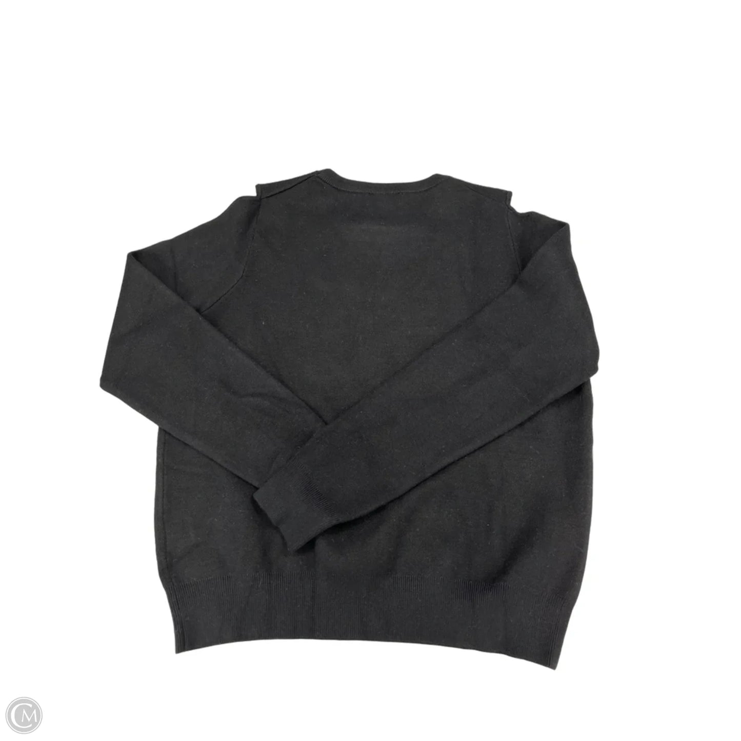 Top Long Sleeve By Monrow In Black, Size: M