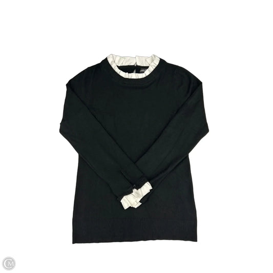 Top Long Sleeve By Ontwelfth In Black & White, Size: M