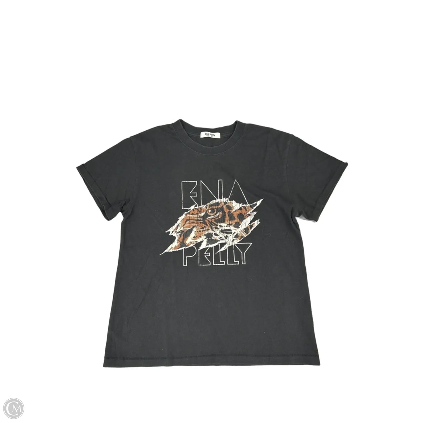Top Short Sleeve By Ena Pelly In Black, Size: Xs