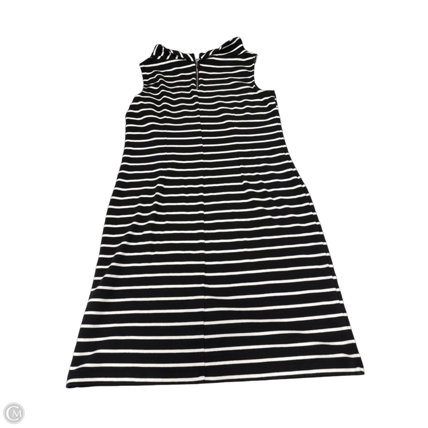 Dress Casual Short By Talbots In Black & White, Size: M