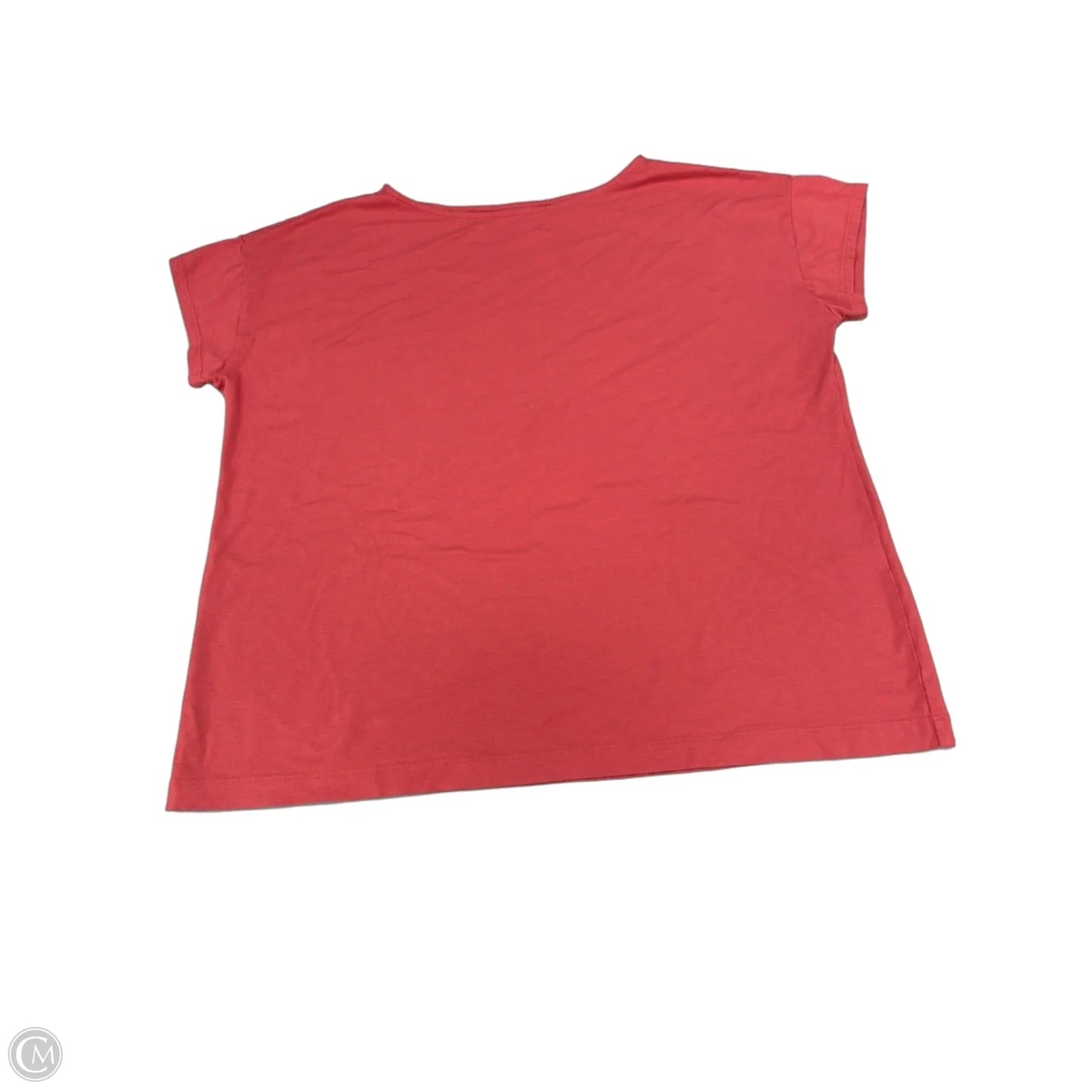 Top Short Sleeve Basic By J. Jill In Red, Size: L