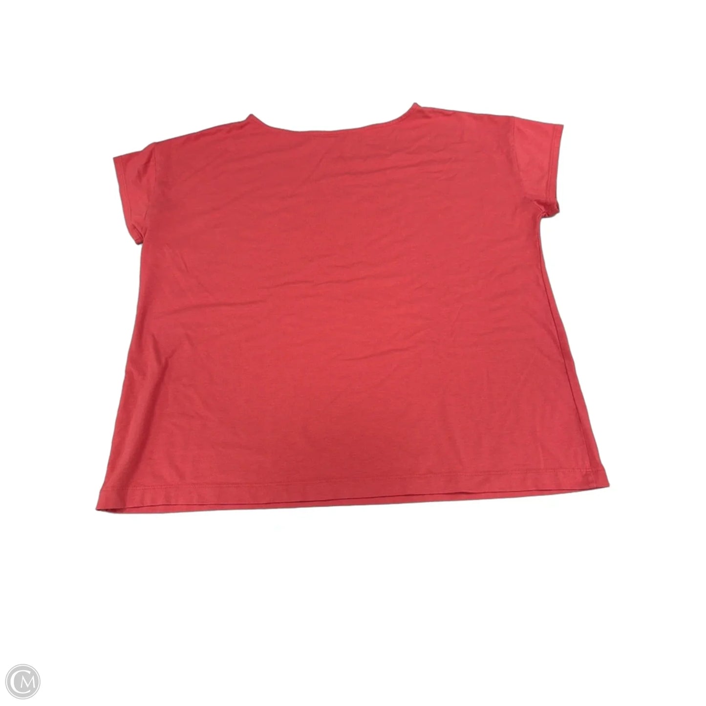 Top Short Sleeve Basic By J. Jill In Red, Size: L