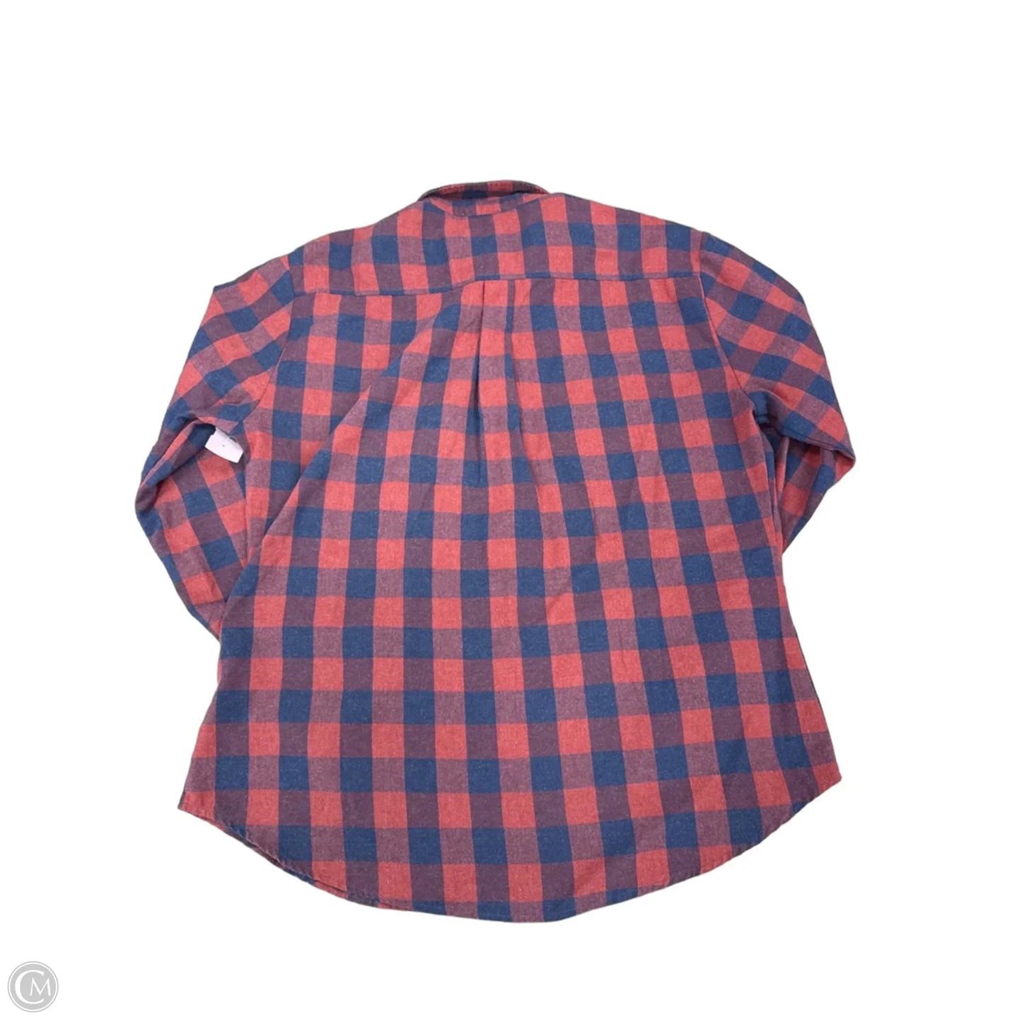 Top Long Sleeve By Amalfi In Blue & Red, Size: Xl