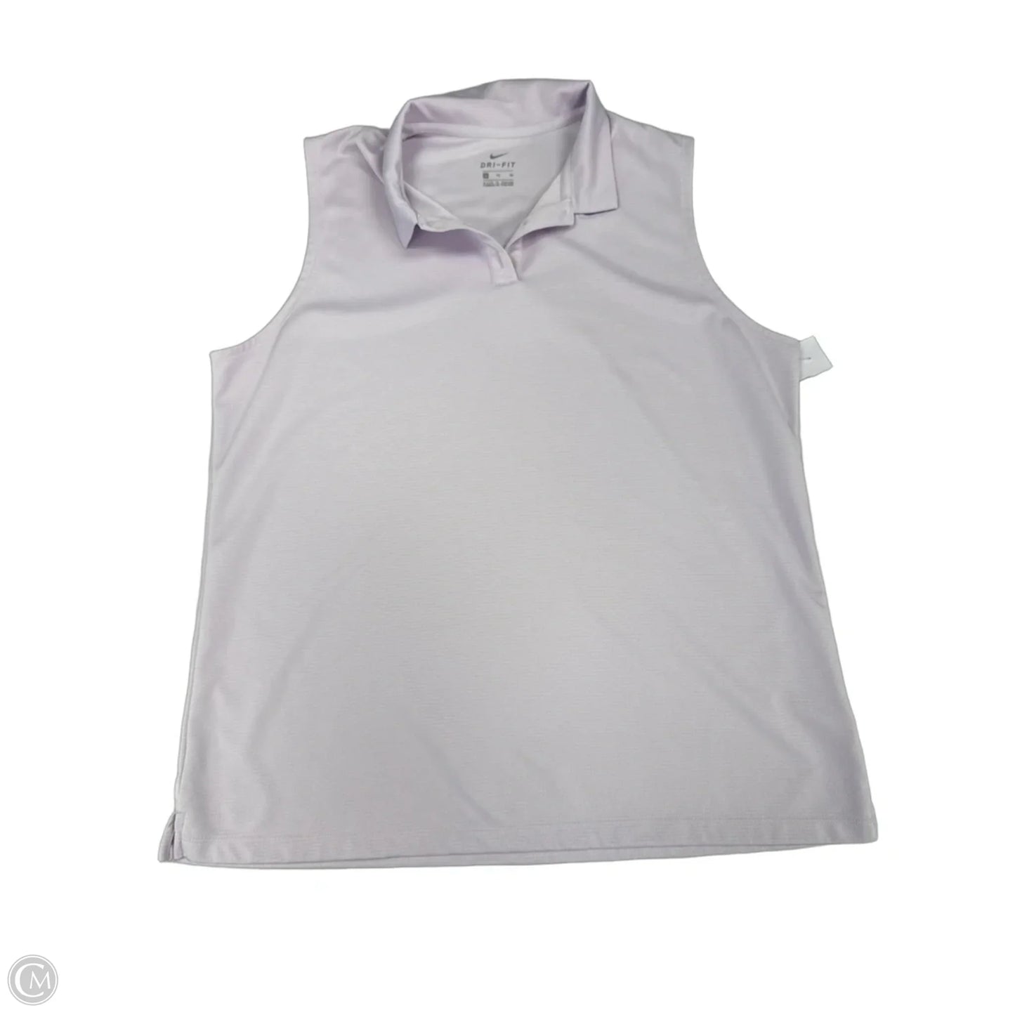 Athletic Tank Top By Nike In Purple, Size: Xl
