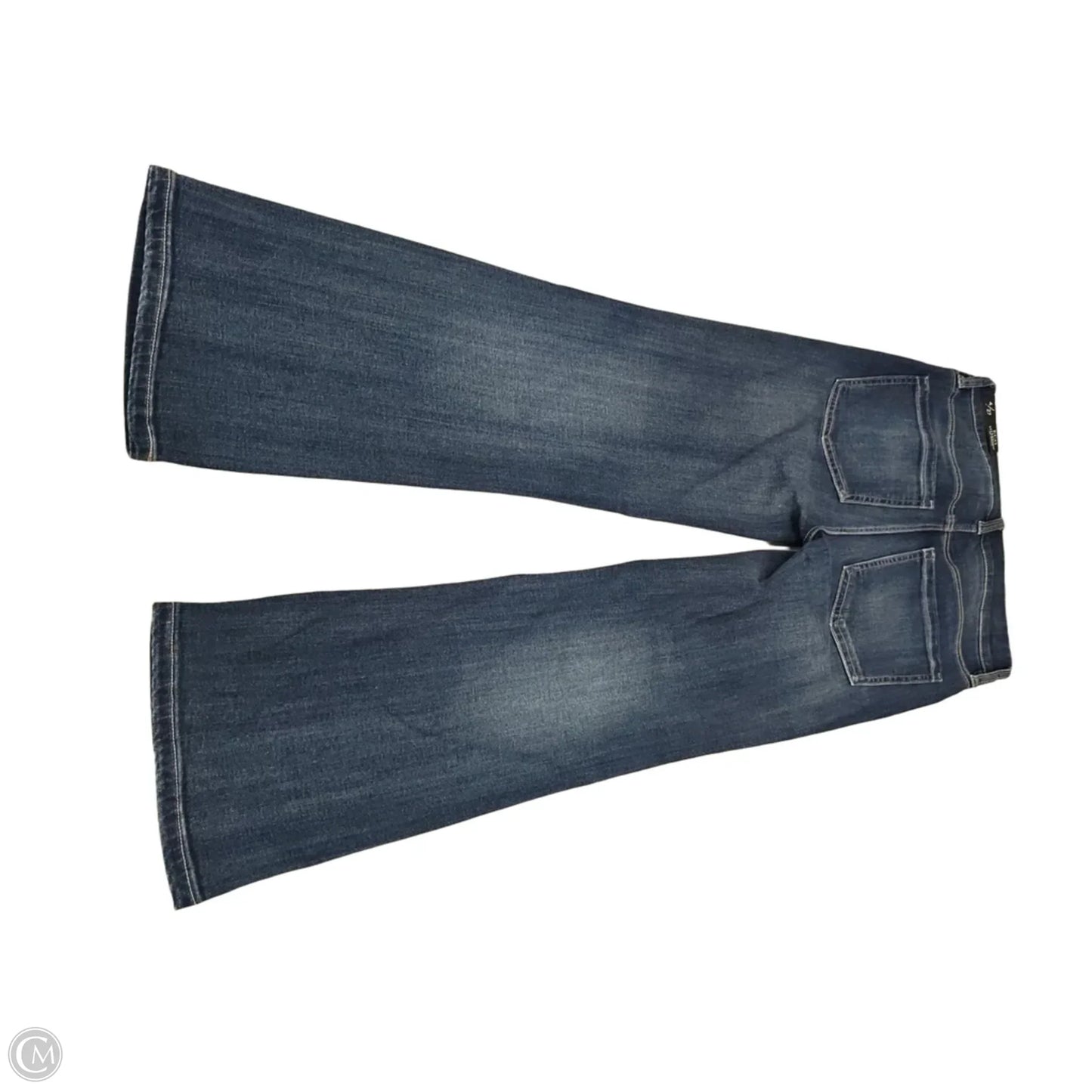 Jeans Straight By Liverpool In Blue Denim, Size: 4