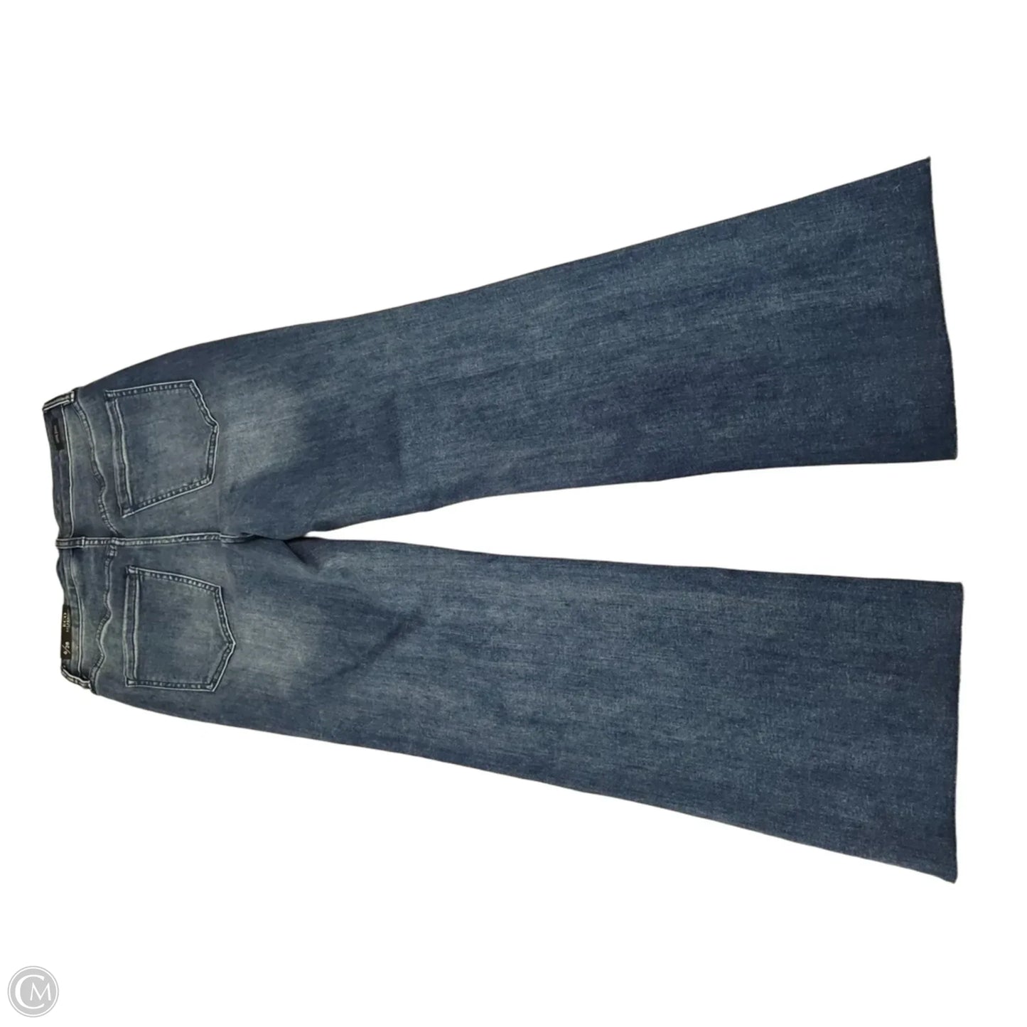 Jeans Cropped By Liverpool In Blue Denim, Size: 6
