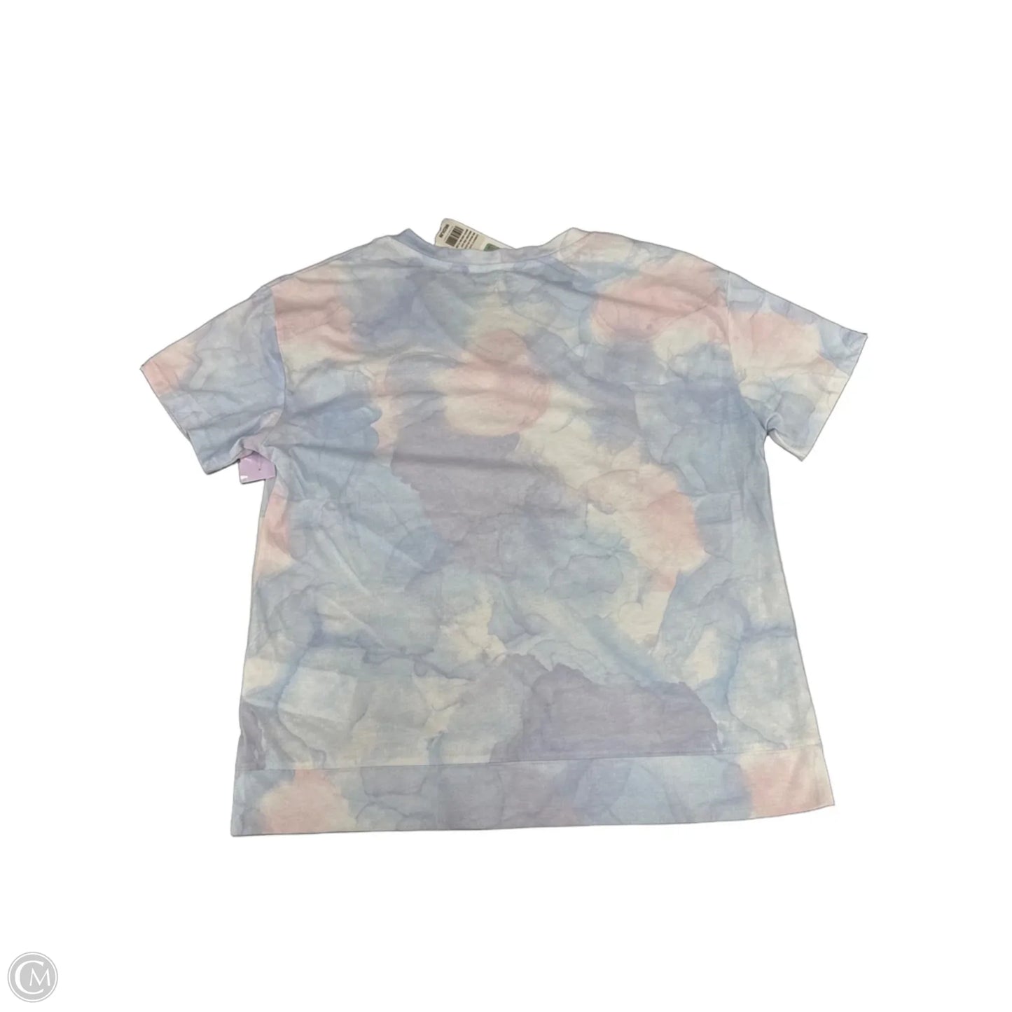 Top Short Sleeve By Nfl In Tie Dye Print, Size: M