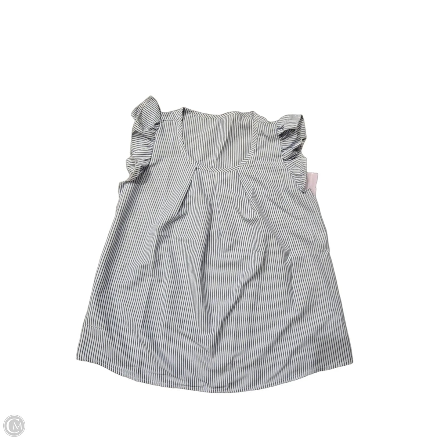 Top Sleeveless By Shein In Striped Pattern, Size: S