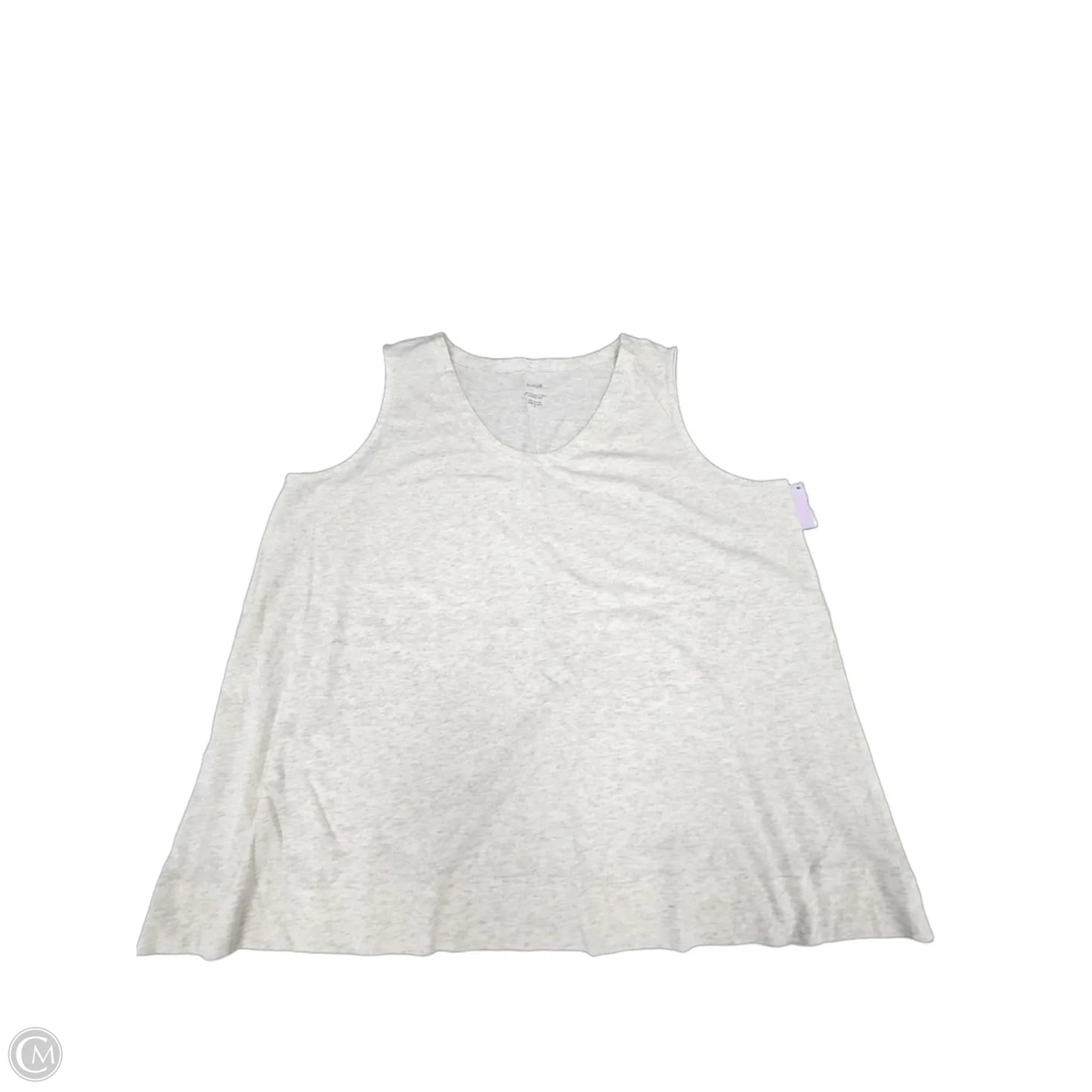 Tank Top By Pure Jill In Cream, Size: 2x
