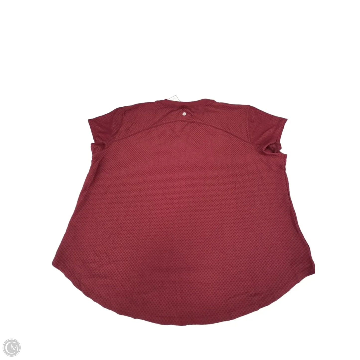 Top Short Sleeve By Calia In Red, Size: Xxl