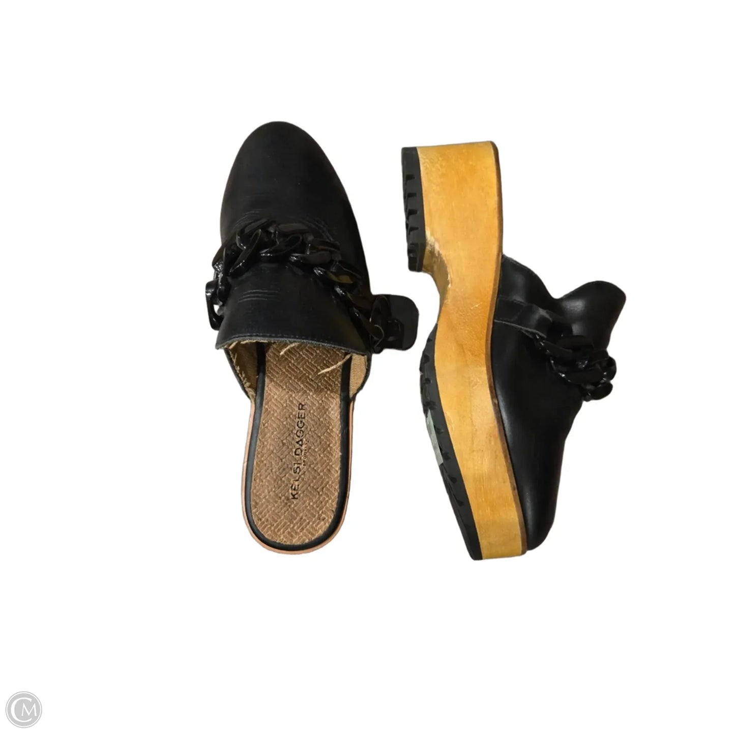 Shoes Heels Platform By Kelsi Dagger In Black & Brown, Size: 9