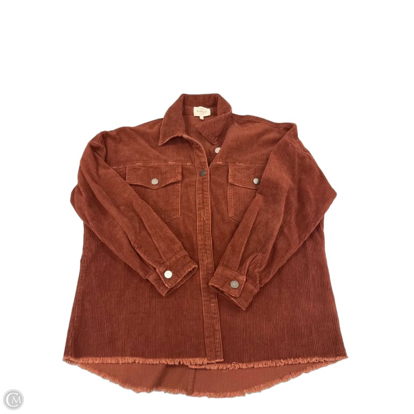 Jacket Utility By Bohme In Orange, Size: S