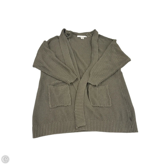Cardigan By Max Studio In Green, Size: 3x