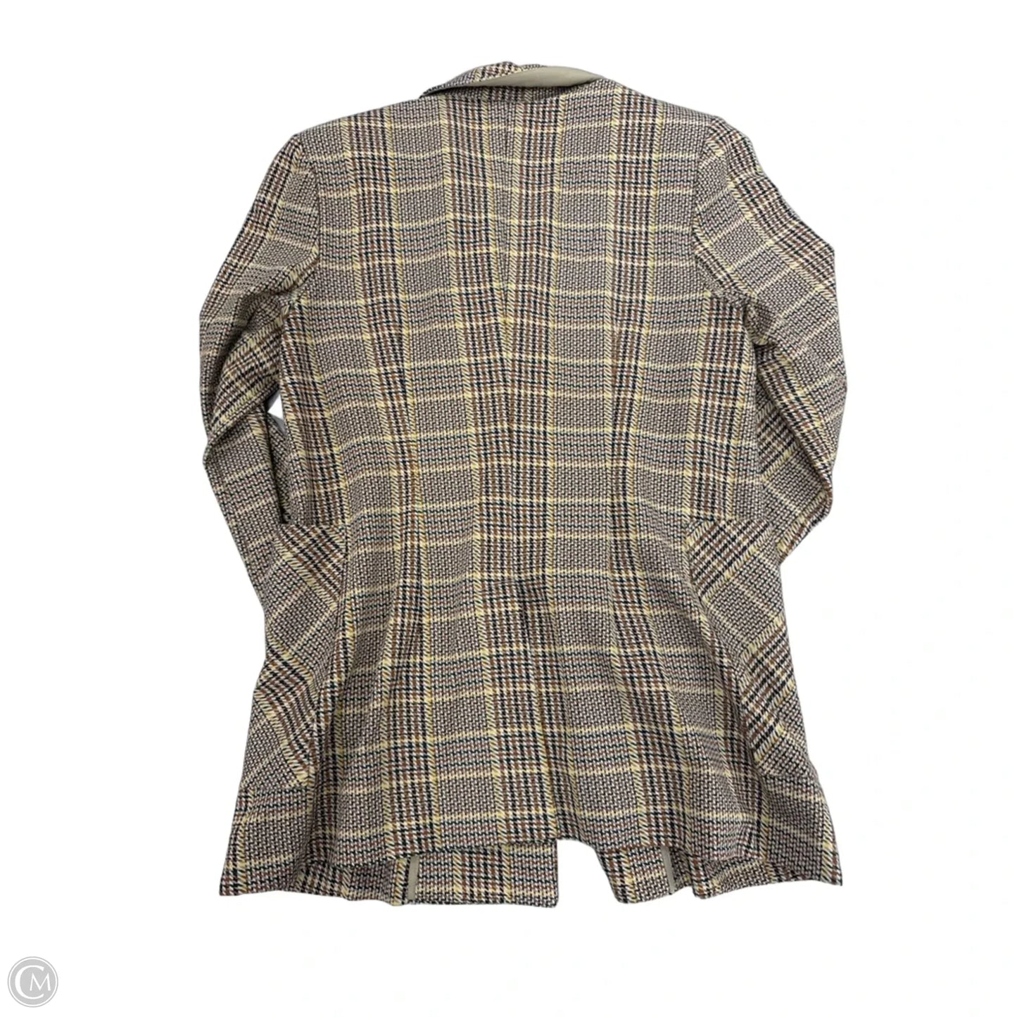 Blazer By Cabi In Plaid Pattern, Size: M