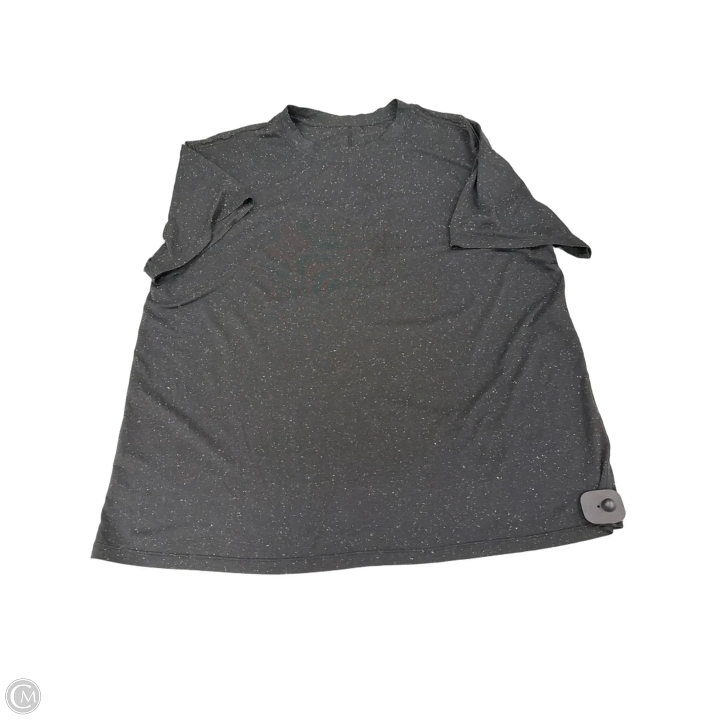 Top Short Sleeve By Lululemon In Black, Size: Xl
