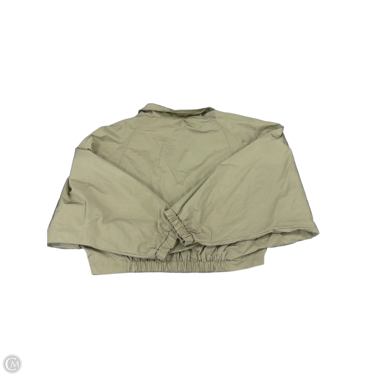 Jacket Windbreaker By Forever 21 In Green, Size: M