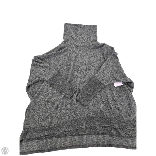 Top Long Sleeve By Zenana In Grey, Size: Xl