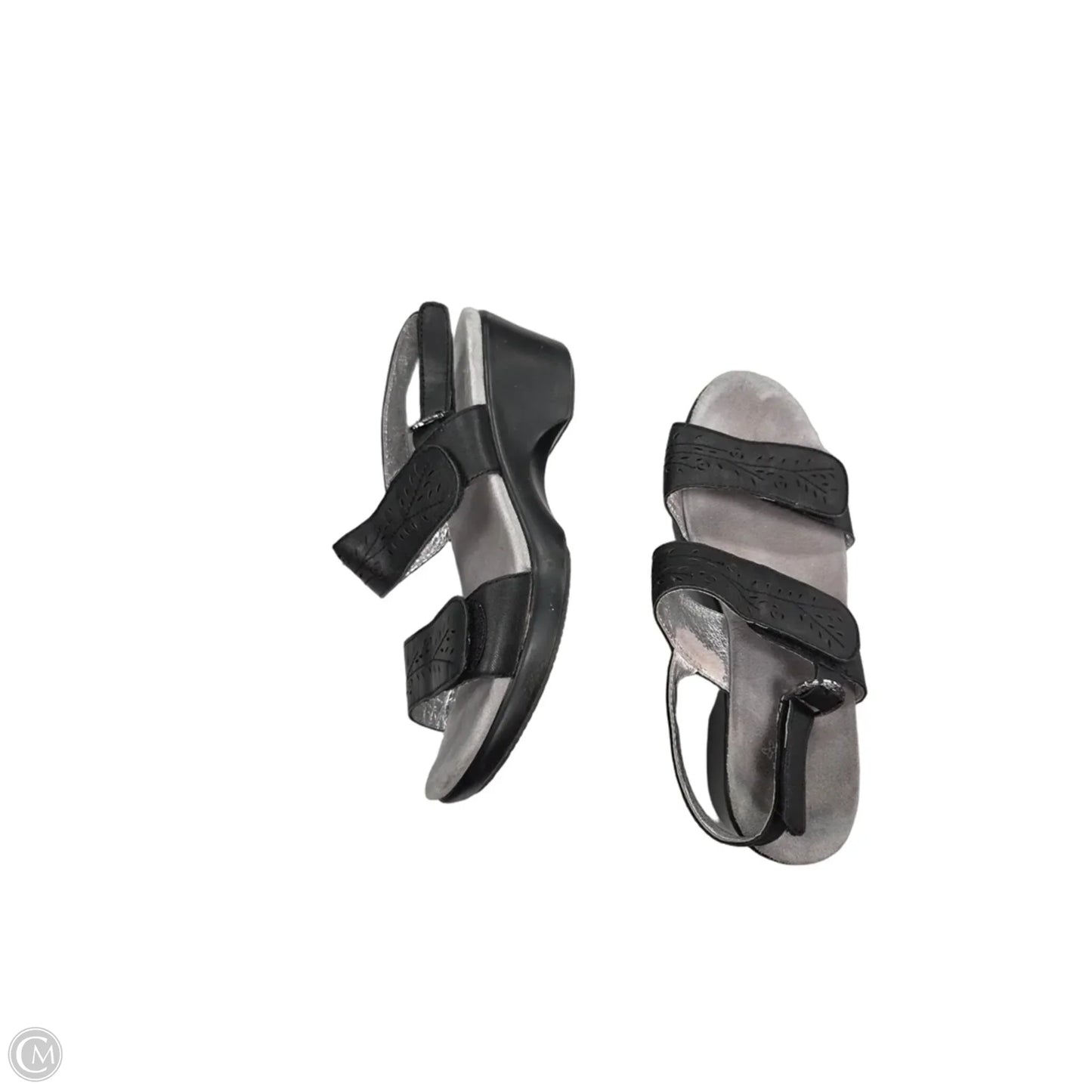 Sandals Heels Block By Alegria In Black, Size: 10