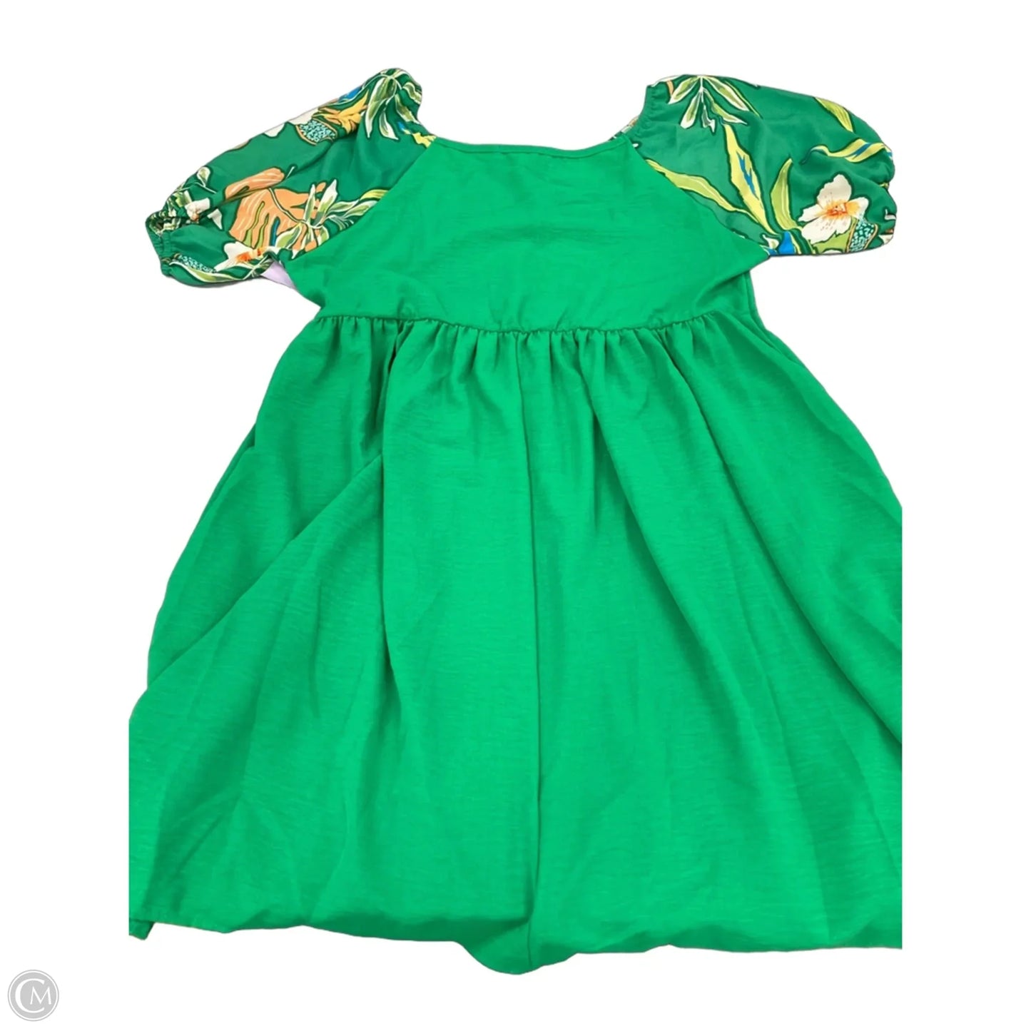 Dress Casual Short By Blakeley In Green, Size: Xl