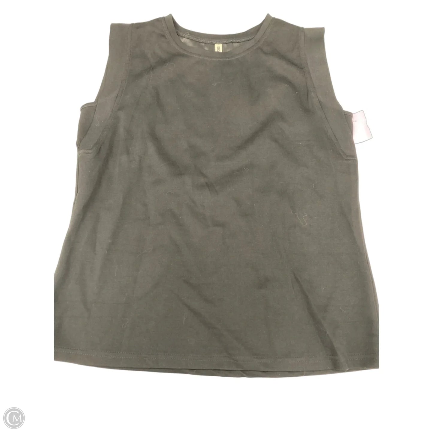 Top 2pc Short Sleeve By Grecerelle In Black, Size: L
