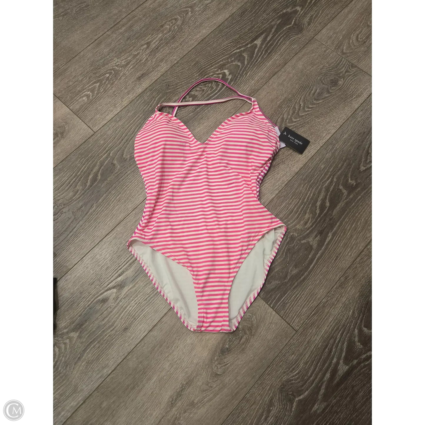 Swimsuit Designer By Kate Spade In Pink, Size: L