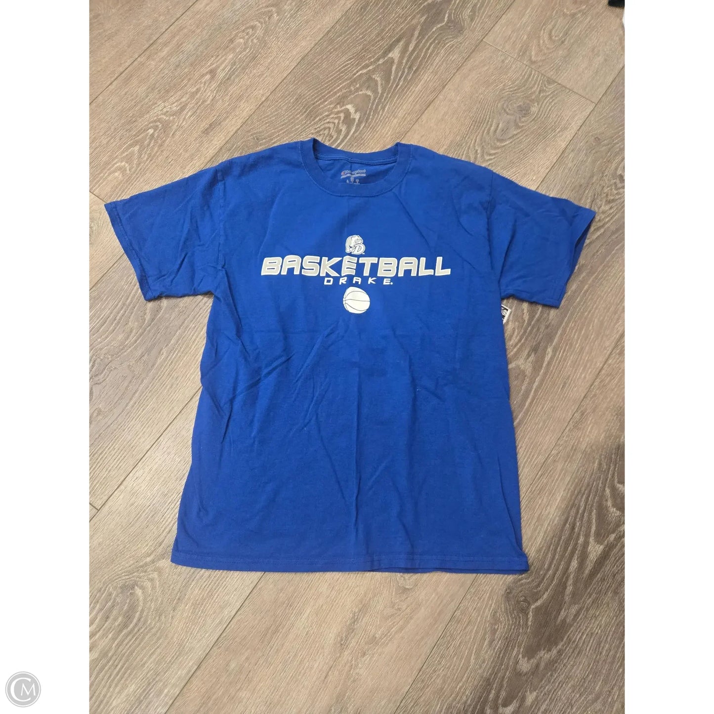 Top Short Sleeve Basic By Champion In Blue, Size: M