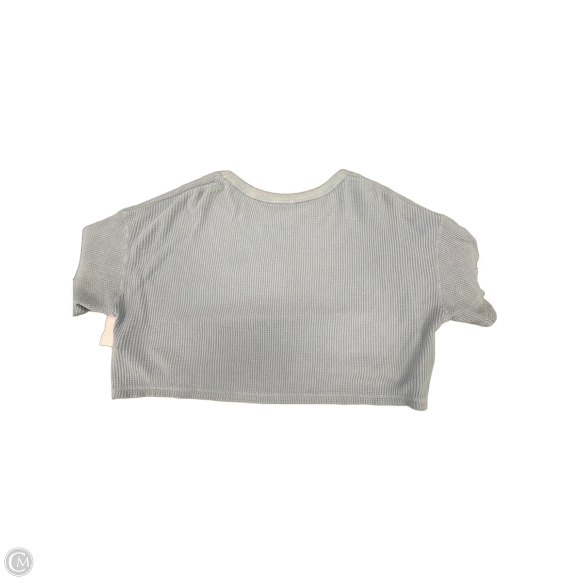 Top Short Sleeve Basic By Offline In Blue, Size: M