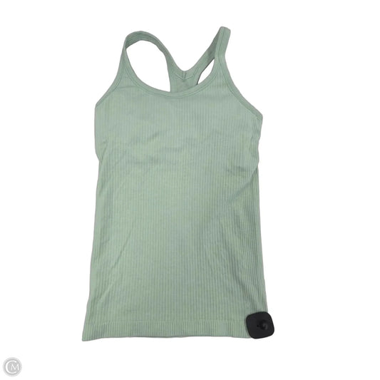 Athletic Tank Top By Lululemon In Green, Size: 4
