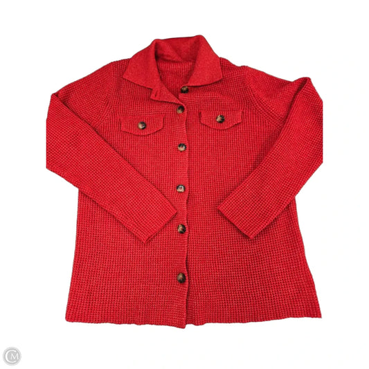 Cardigan By Cmf In Red, Size: L