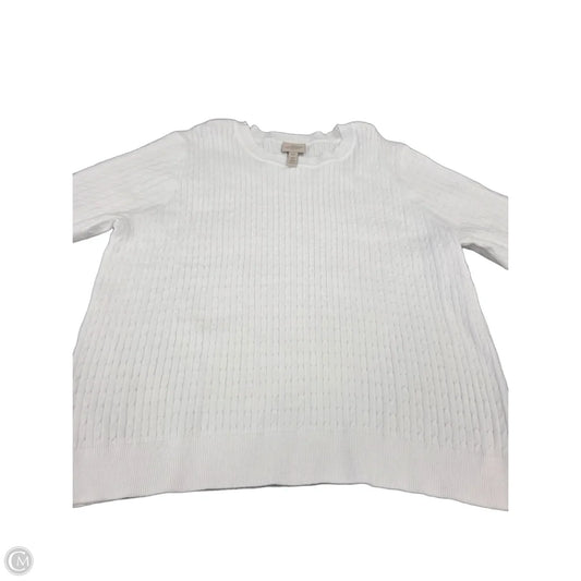 Top Short Sleeve By St Johns Bay In White, Size: Xxl