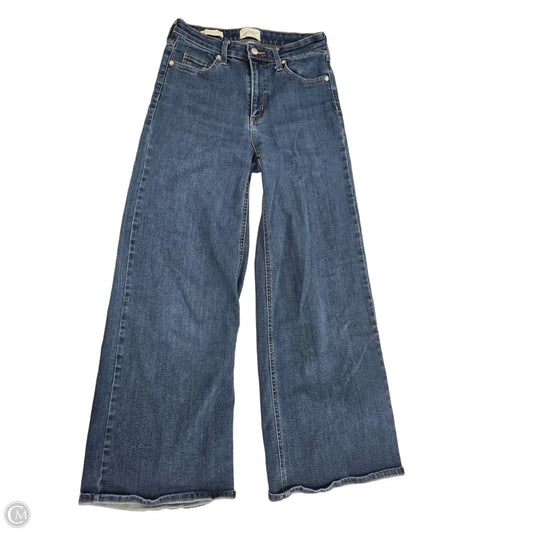 Jeans Wide Leg By Universal Thread In Blue Denim, Size: 8